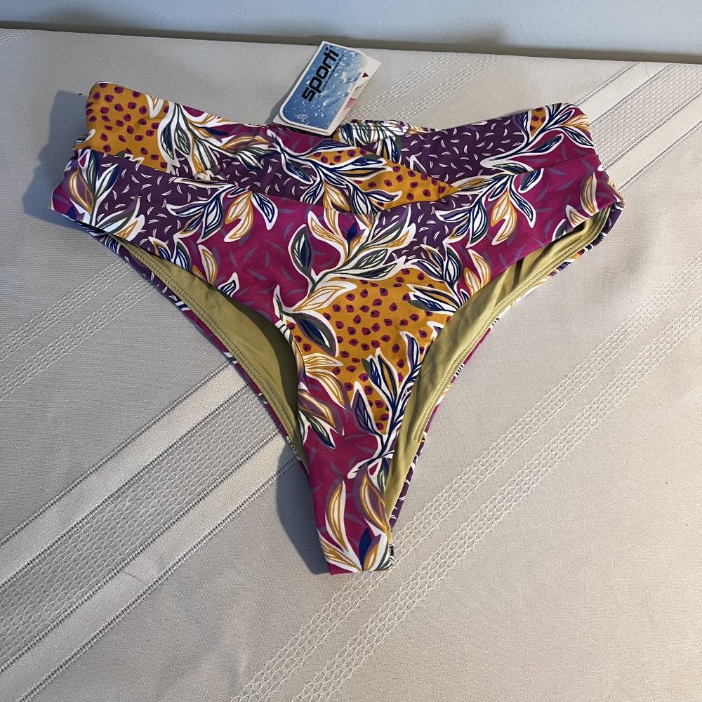 NWT Sporti Cheeky Bikini Bottom